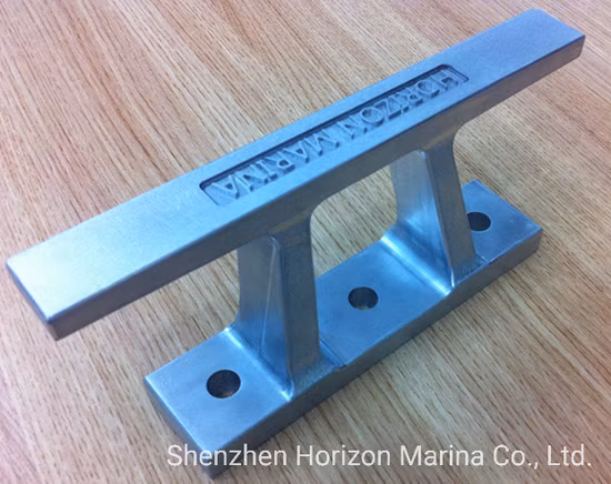 Cornamusa de amarre para barco, columna de Cable de Bitt para yate, bolardo de acero inoxidable 316L