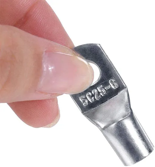 Copper Tube Sc Automotive Terminals Non-Insulated Cable Lug Connectors Terminals