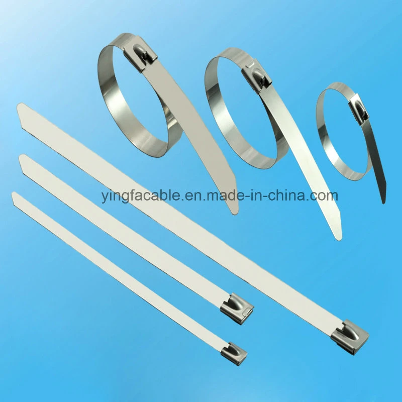 304 316 Stainless Steel Ball Lock Cable Ties for Heavy Duty