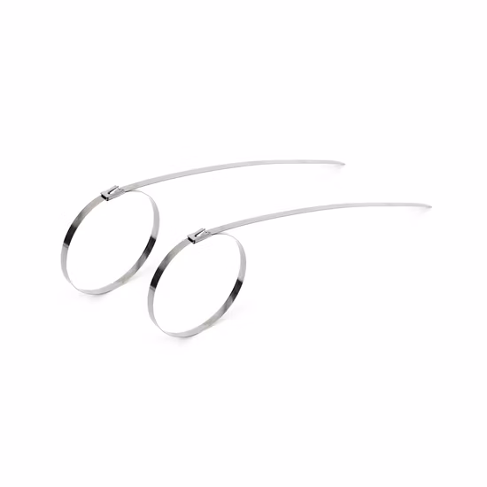 Stainless Steel Cable Tie---304 316 UL Ball Lock Uncoated Cable Tie