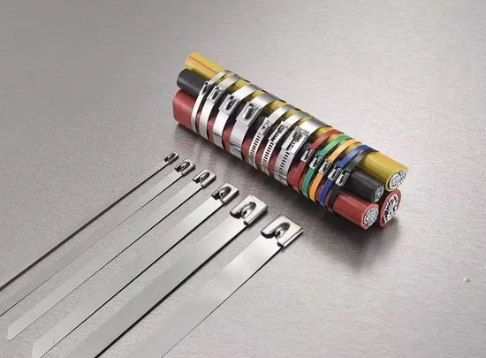 Stainless Steel Cable Tie---304 316 UL Ball Lock Uncoated Cable Tie